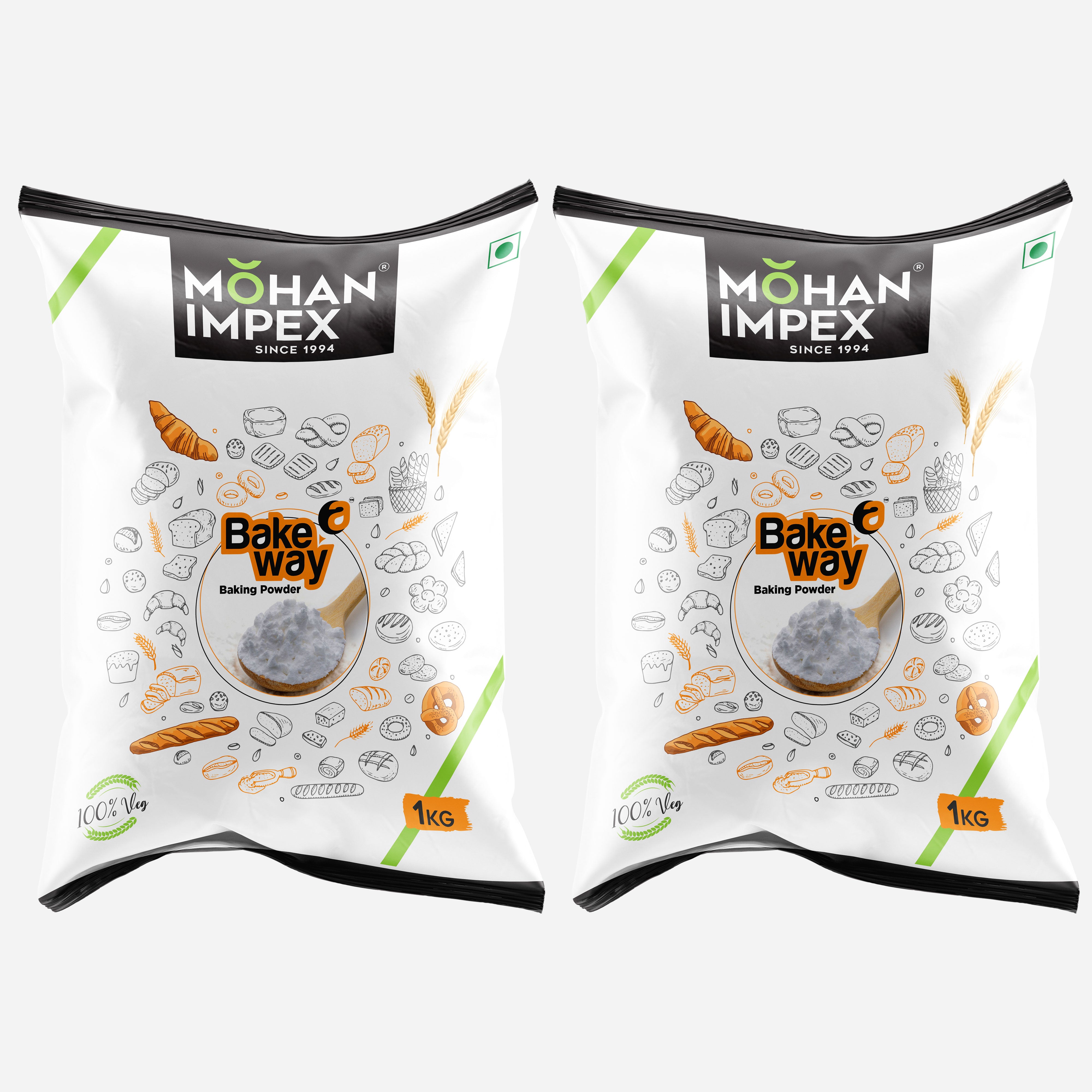 Mohan Impex Baking Powder [ Pack of 2 ]