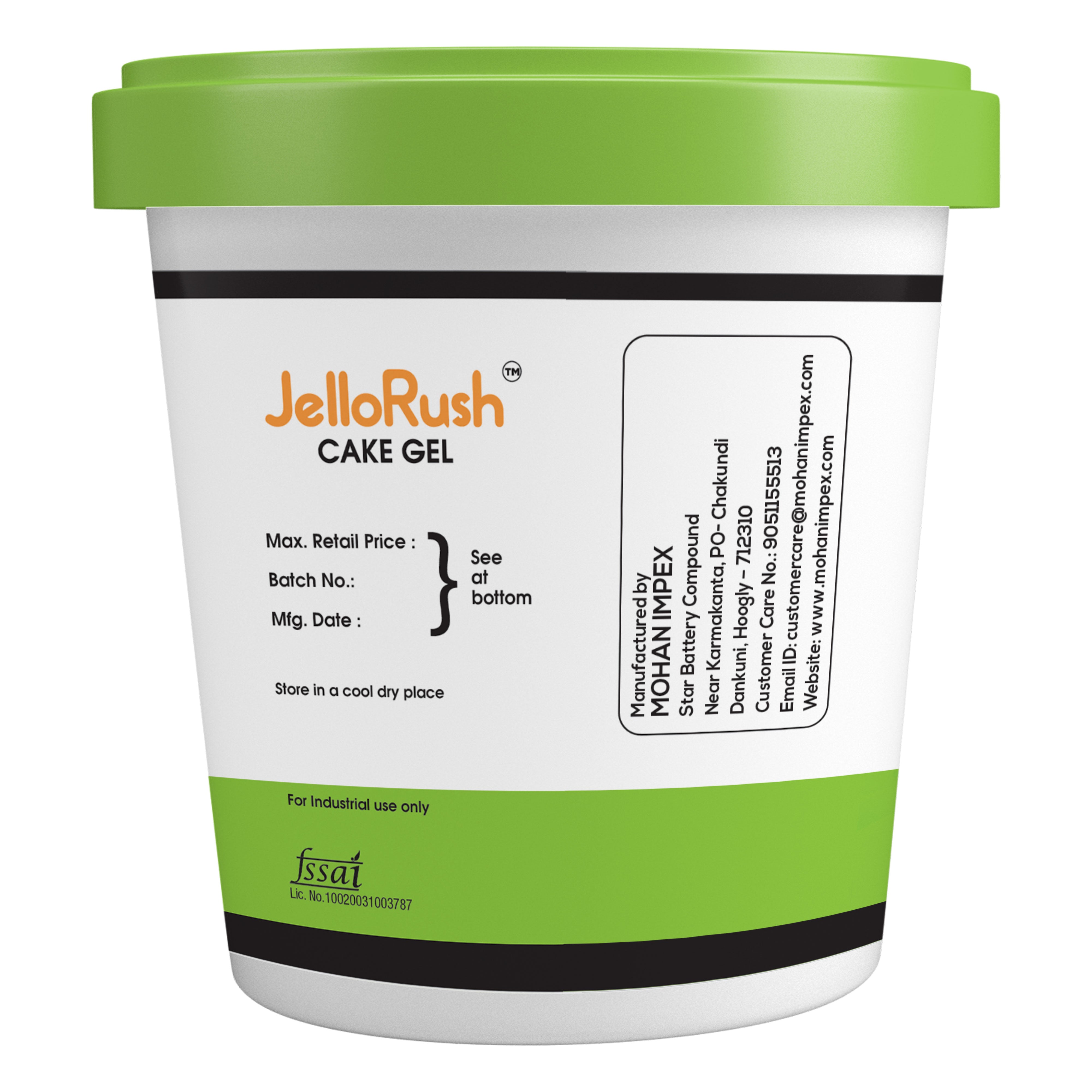 Mohan Impex Cake Gel [Pack Of 2 ]